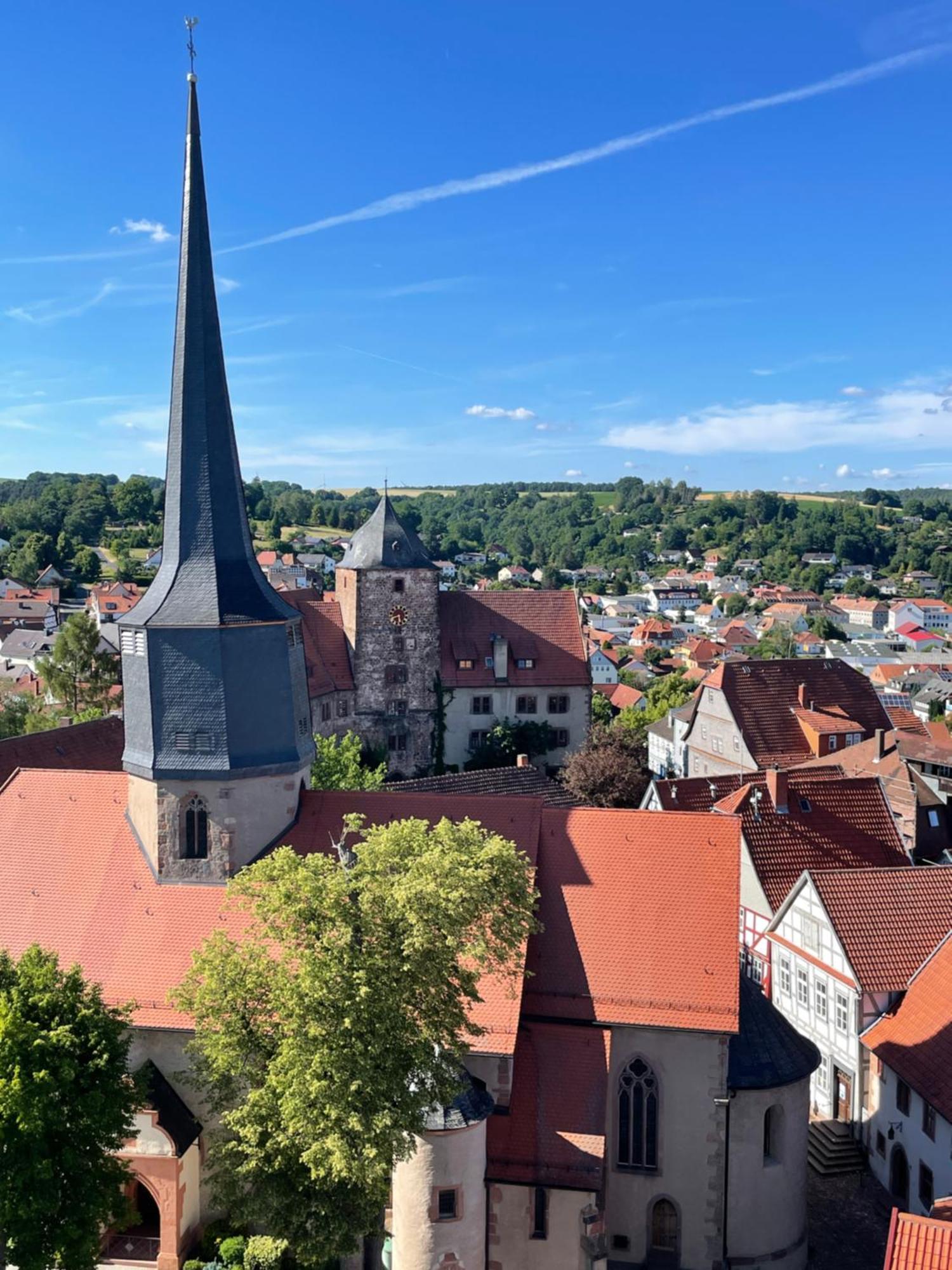 Naturnahe Unterkunft In Der Burgenstadt Шлиц Экстерьер фото